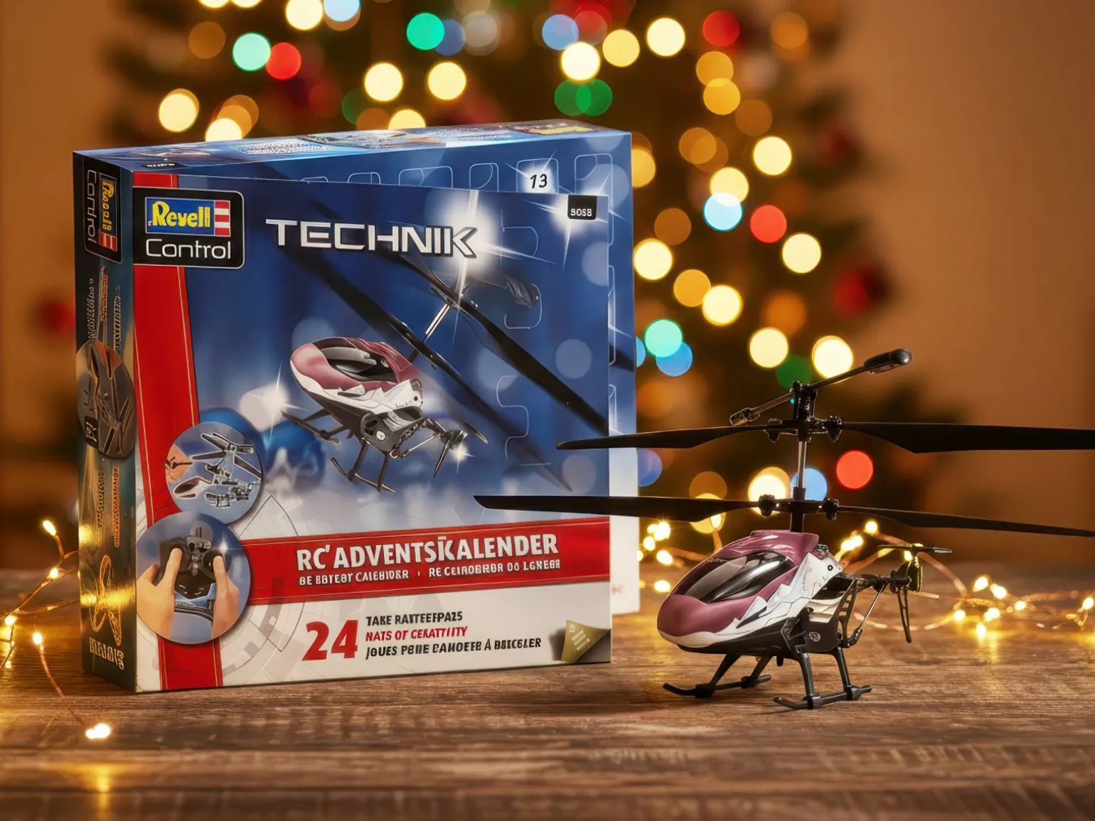 Radiostyret Helikopter Julekalender - Revell Control