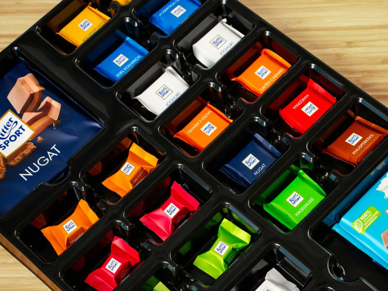 Ritter Sport Chokoladejulekalender