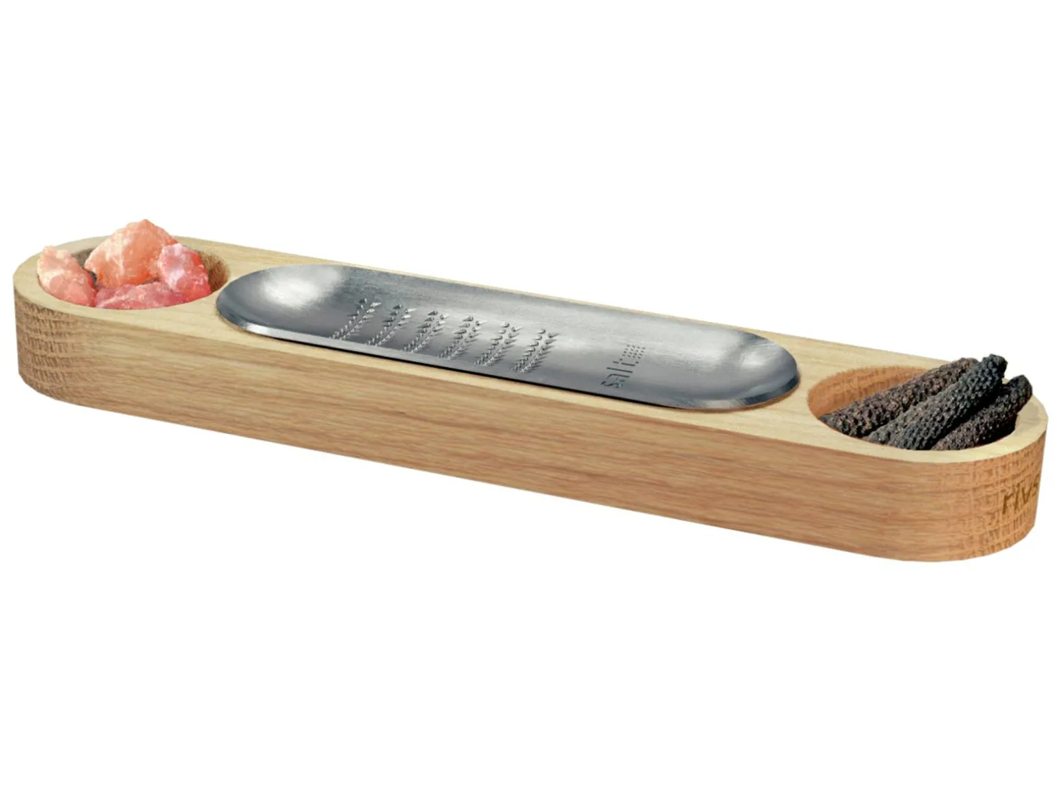 Rivsalt - Salt & Peber med Rivejern