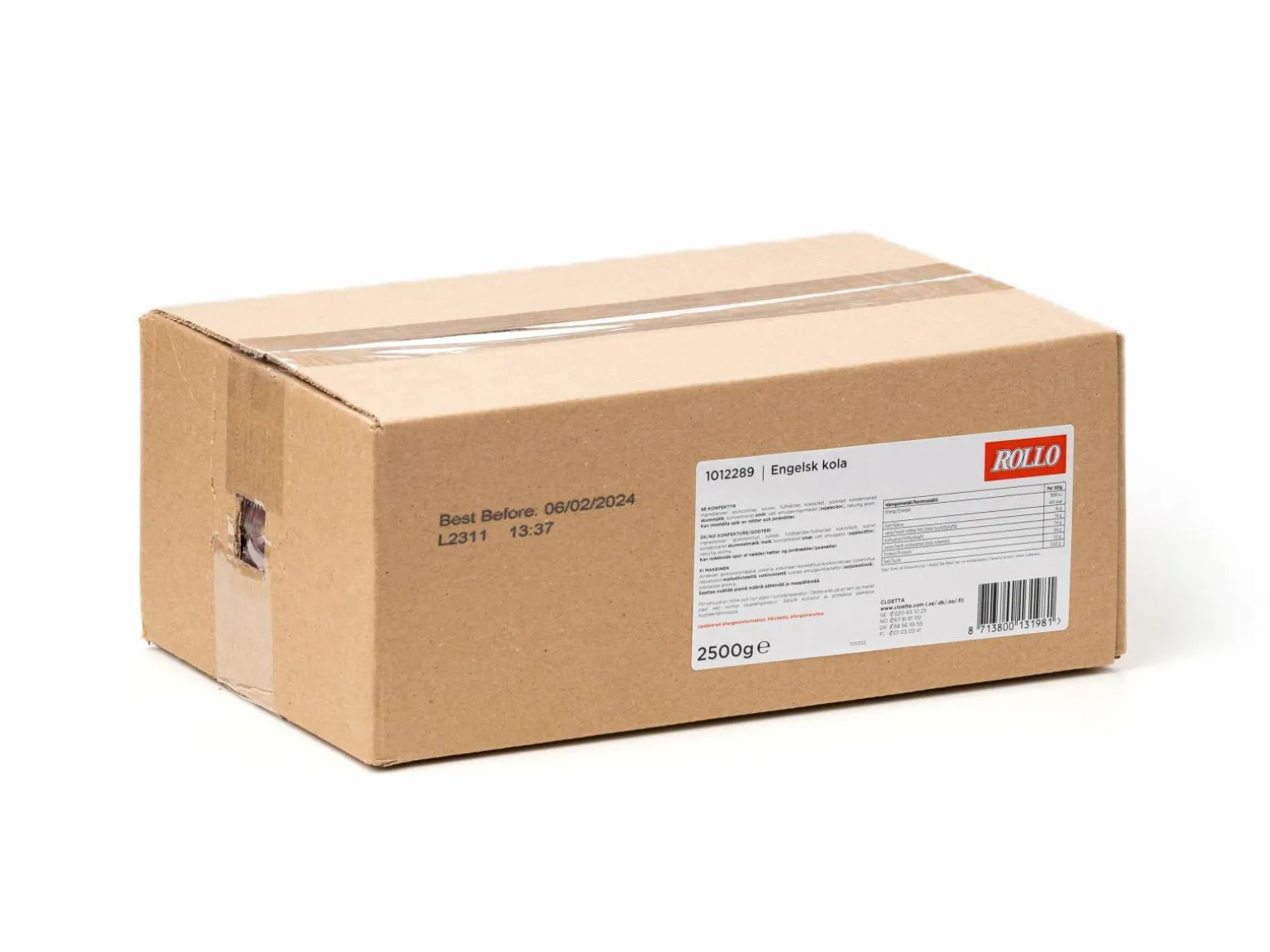 Rollo Engelsk Karamel Bland-selv slik 2,5 kg