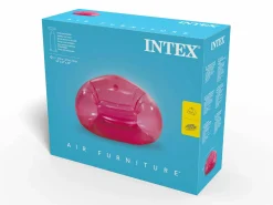 Rosa Oppustelig Sækkestol - Intex