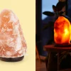 Saltlampe fra Himalaya - 5-7 kg