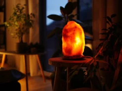 Saltlampe fra Himalaya - 5-7 kg