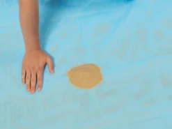 Sandfrit strandtæppe