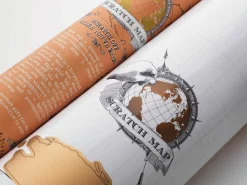 Scratch Map Original