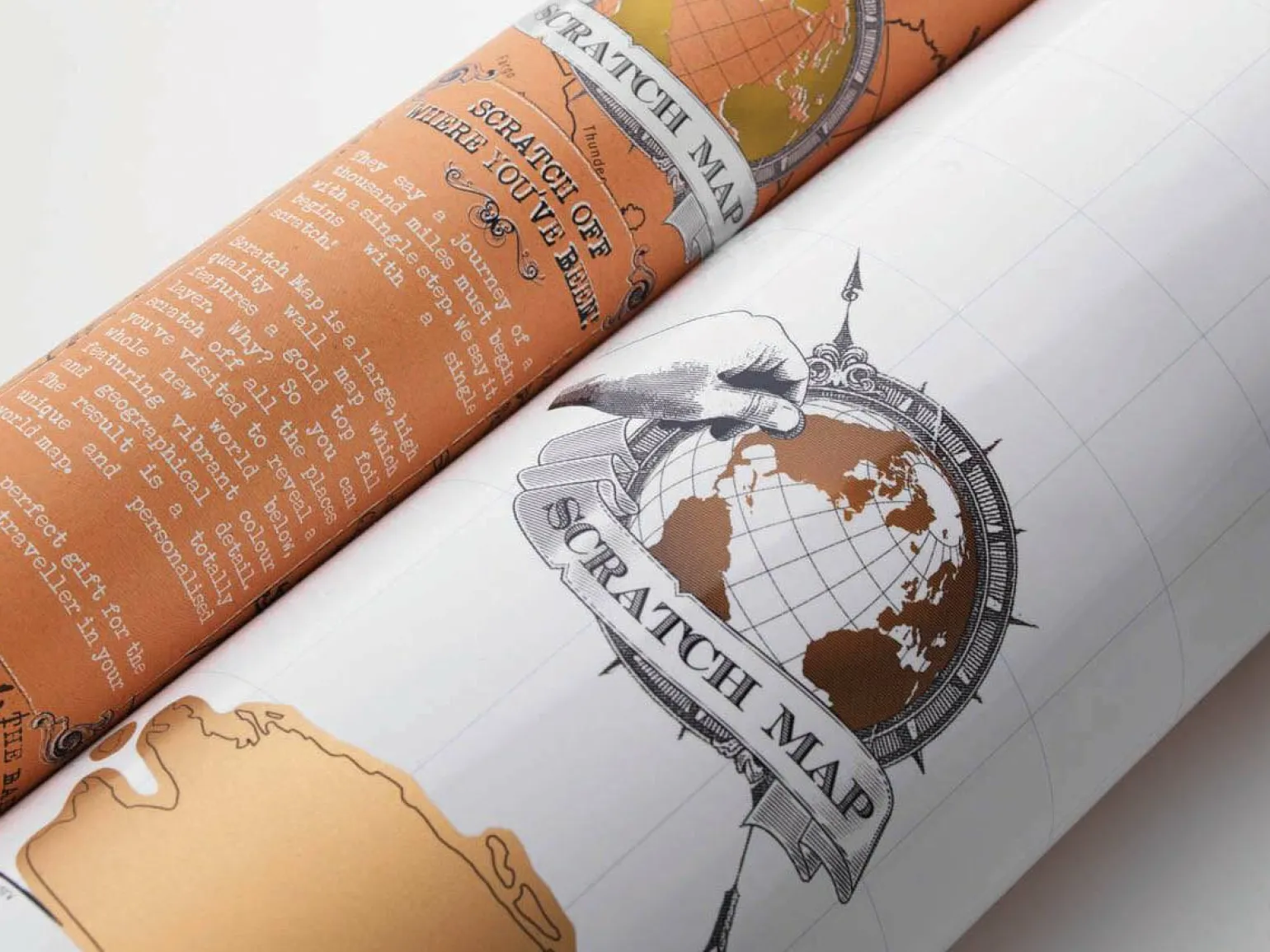 Scratch Map Original