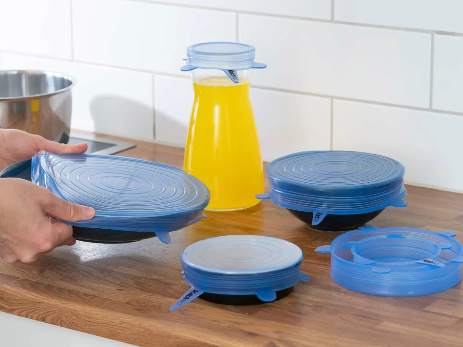 Silikonelåg 6-pak - KitchPro