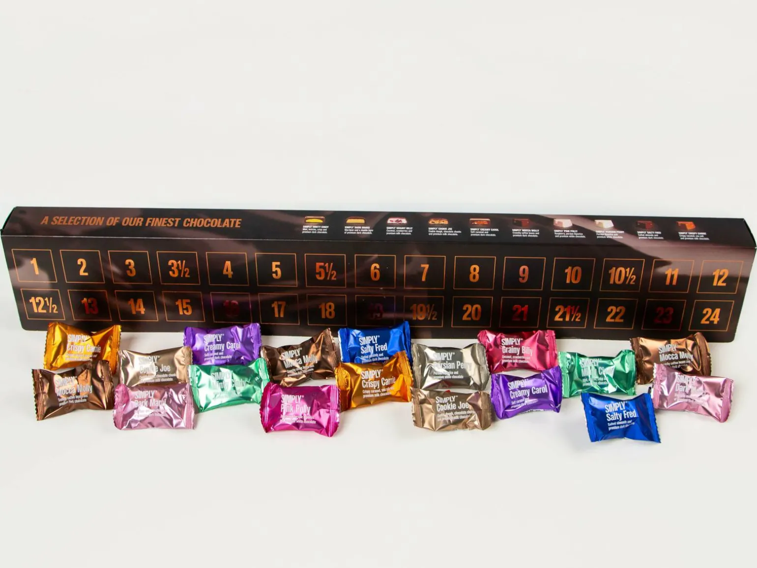 Simply for Chocolate Lovers Chokoladejulekalender