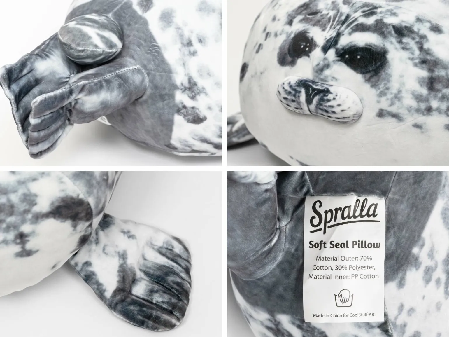 Sælpude 60 cm - Spralla