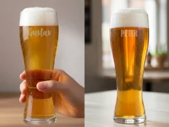 Spiegelau Hvedeølglas med Gravering - Egen Tekst