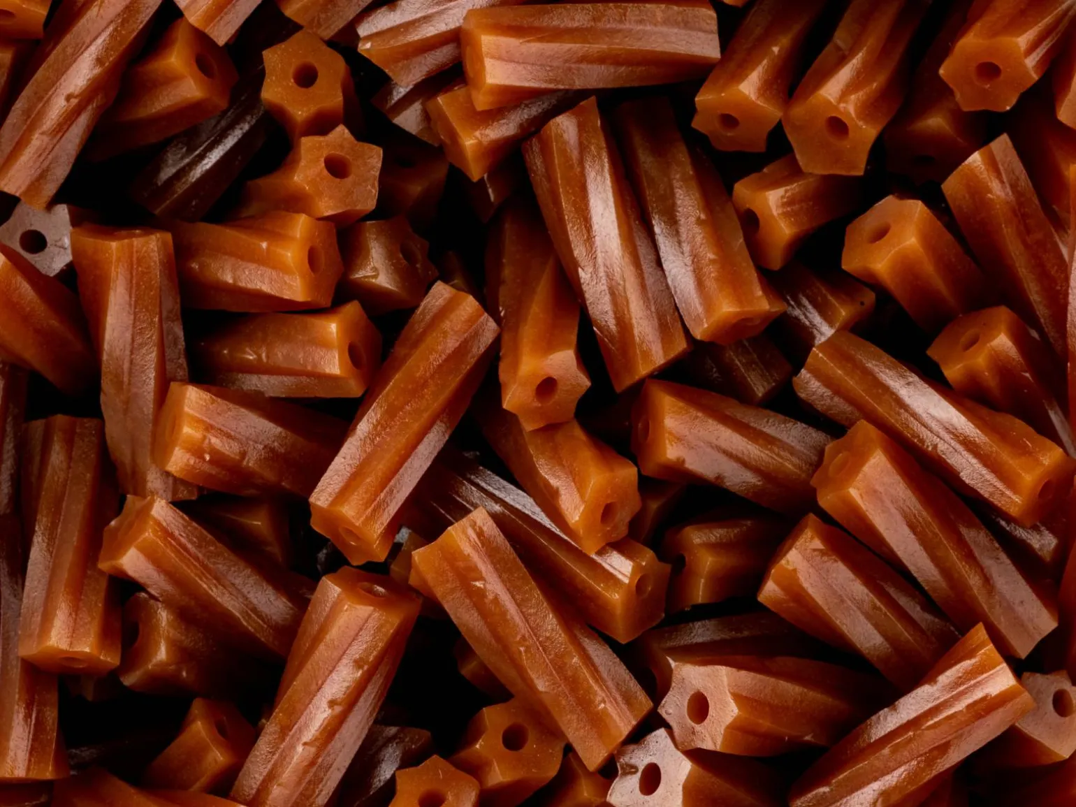 Store Karamelskruer Bland-selv-slik i kasser 2,7 kg
