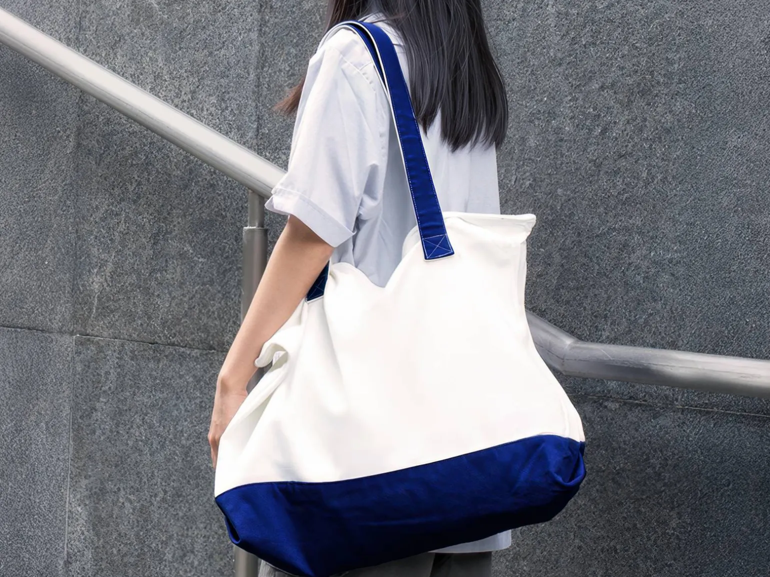 Strandtaske med Eget Design