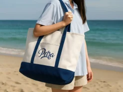 Strandtaske med Eget Design