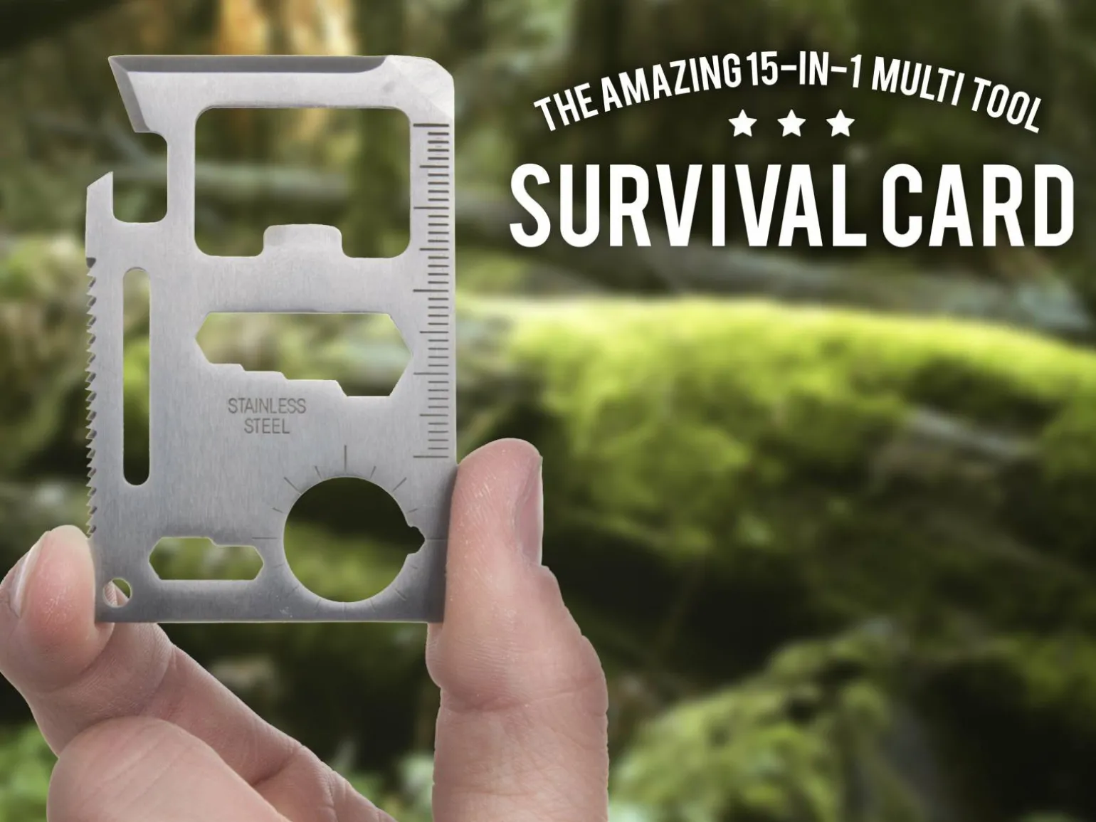 Survival Card - Multiværktøj - Outlust