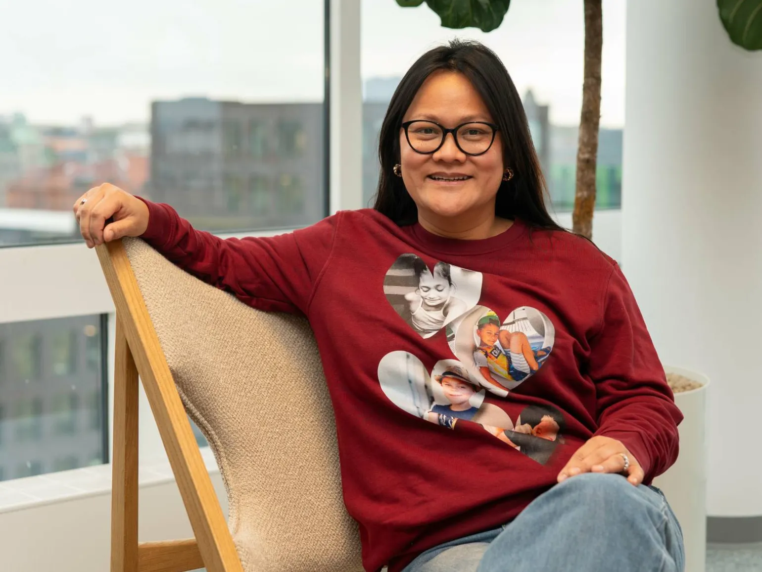 Sweatshirt med Foto