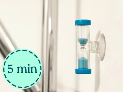 Timeglas med Sugekop 5 minutter