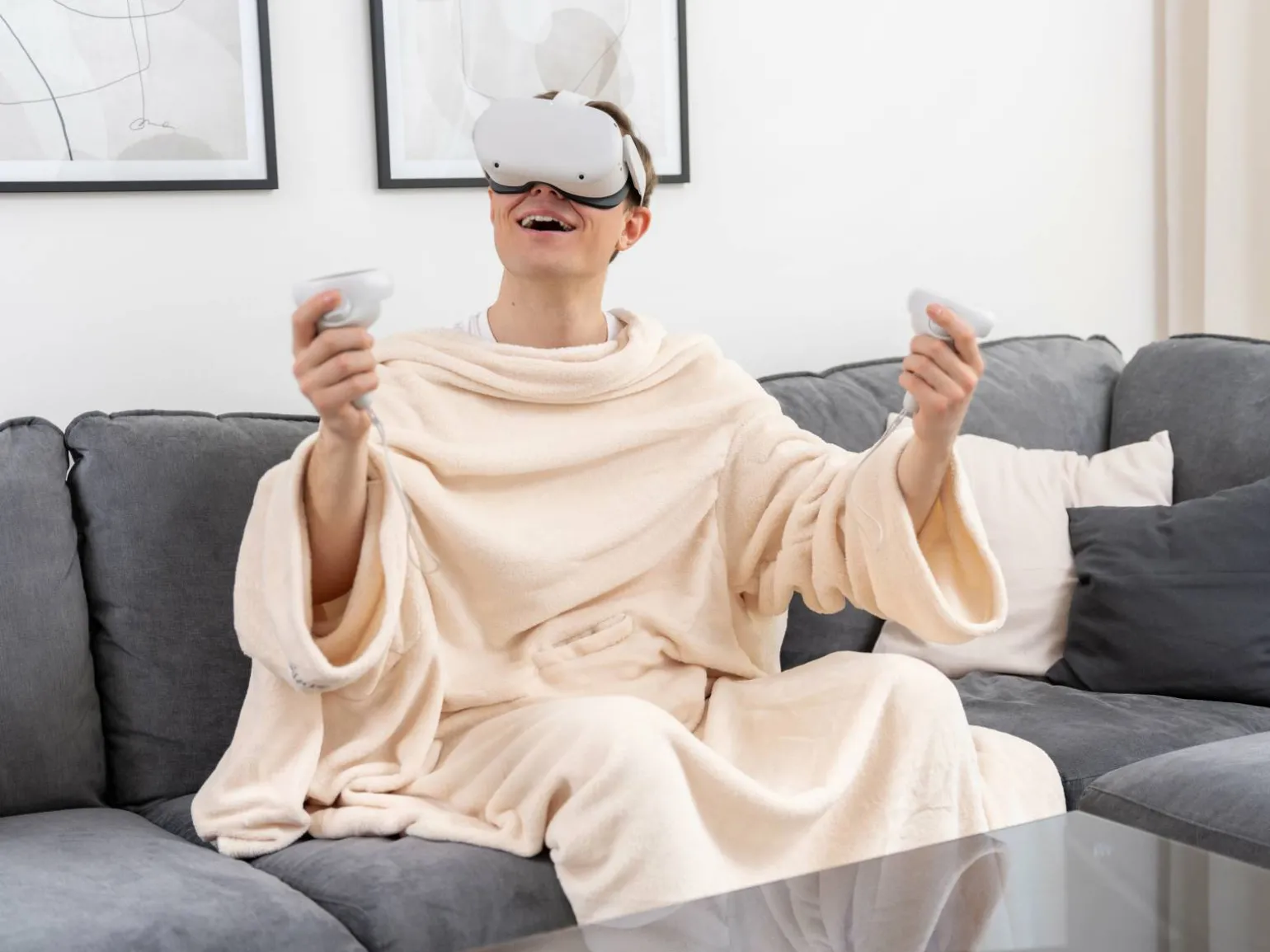 Tæppe med ærmer - Snug Rug Deluxe