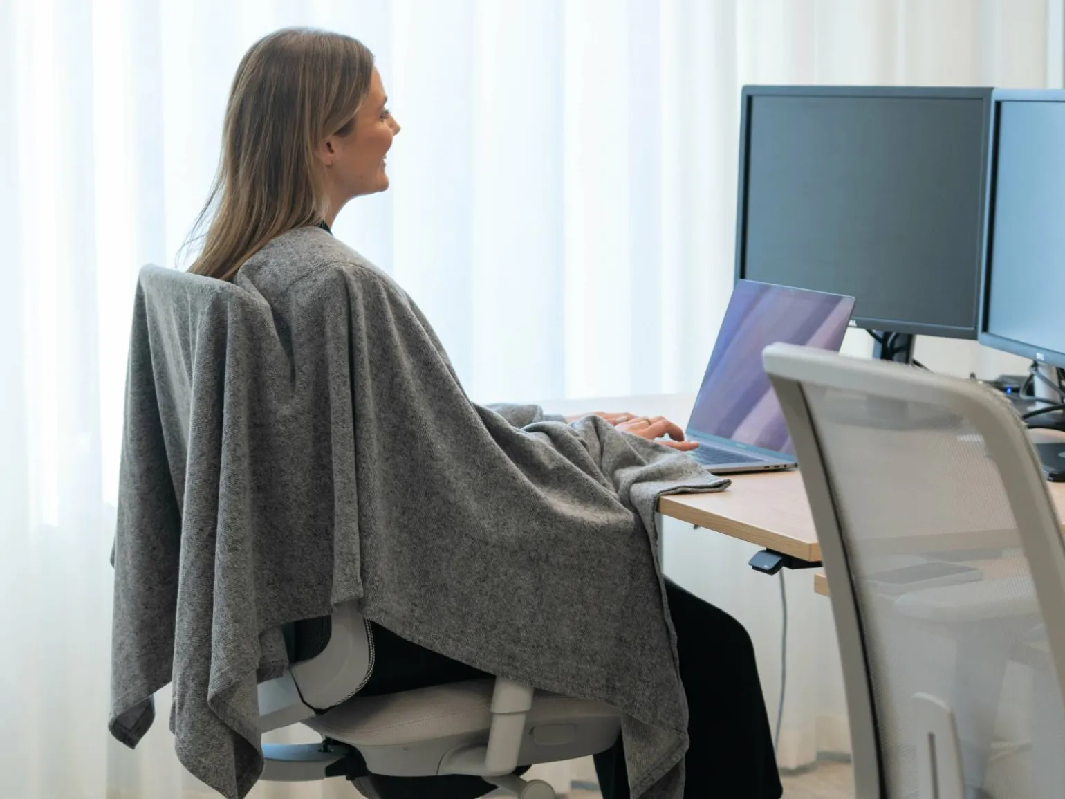 Tæppe til Kontorstolen - Cozy