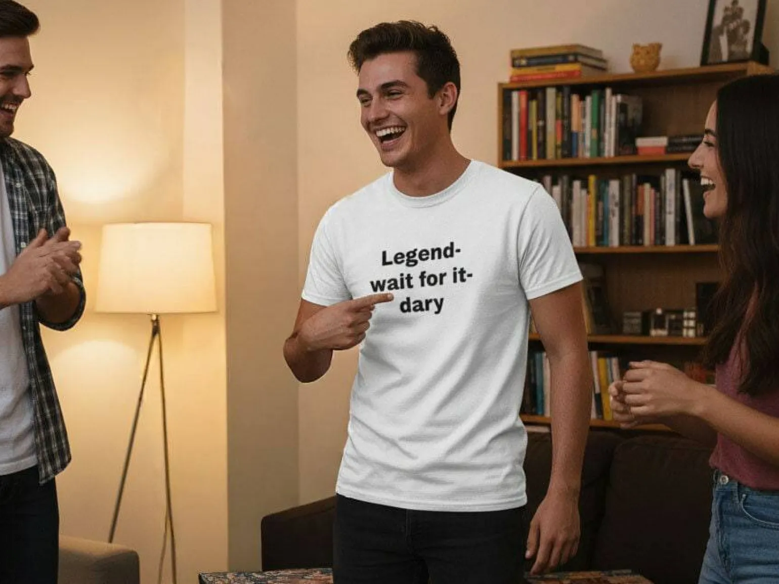 T-shirt med Egen tekst