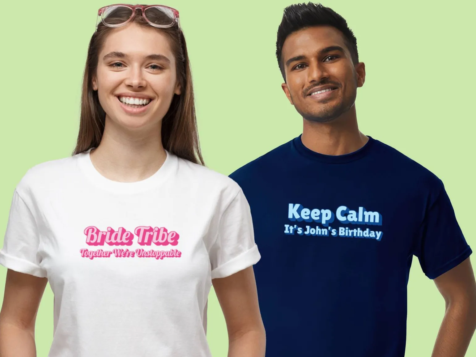 T-shirt med Egen tekst
