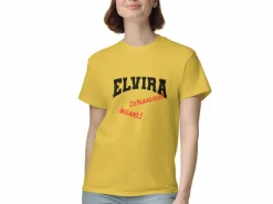 T-shirt med Egen Tekst i Collegestil