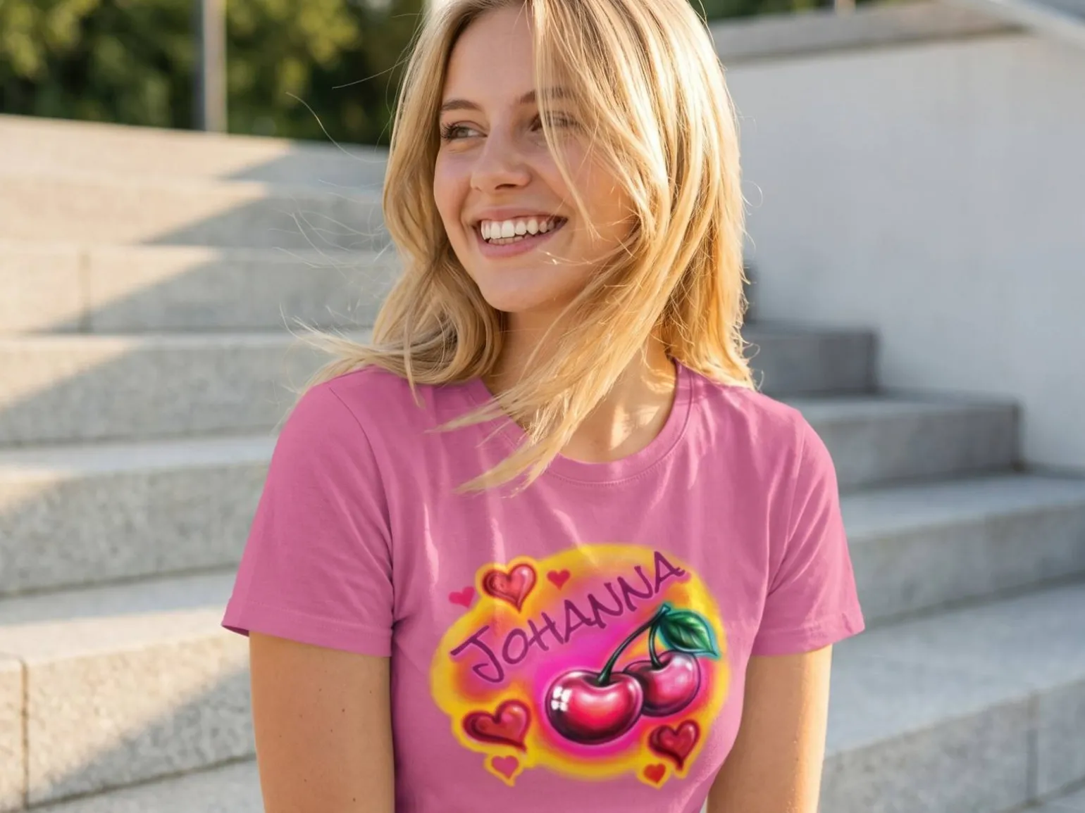 T-shirt med egen tekst - Midnight Sun