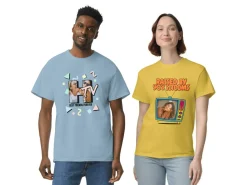 T-shirt med Eget Tryk - Retro Cartoon