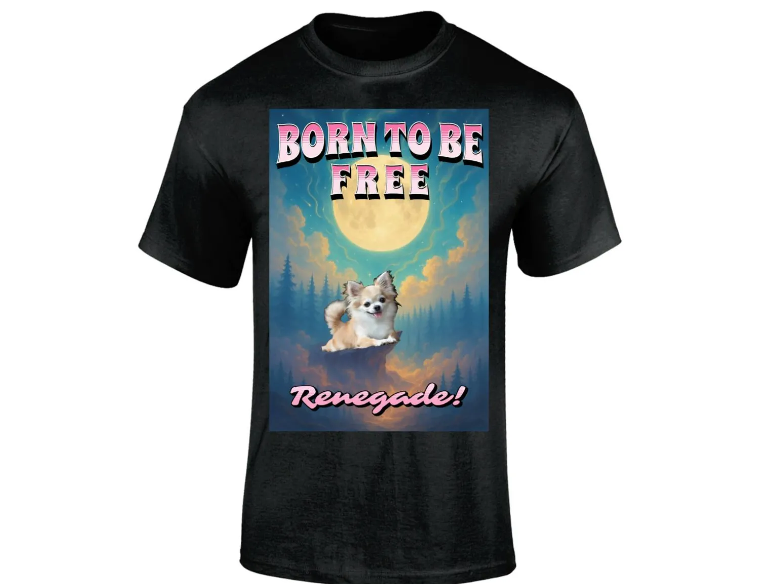 T-shirt med Eget Ulvetryk