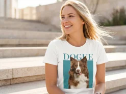 T-shirt med Foto - Kæledyr