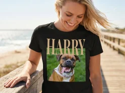 T-shirt med Foto - Kæledyr