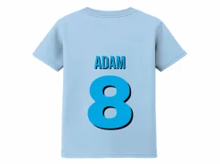 T-shirt til Børn med Egen Tekst - Fodboldtrøje