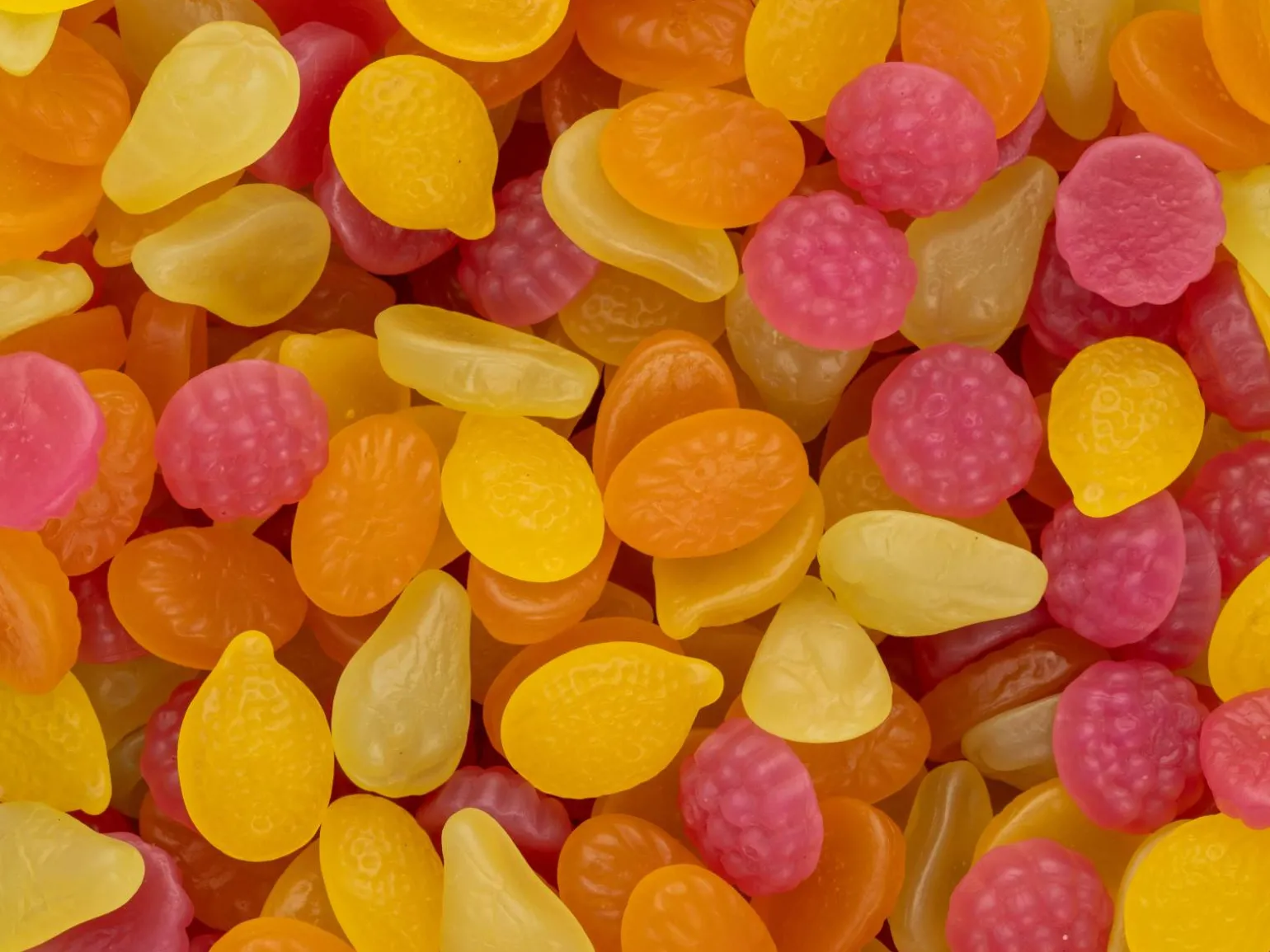 Tutti Frutti Bland-selv slik i kasser 2,2 kg