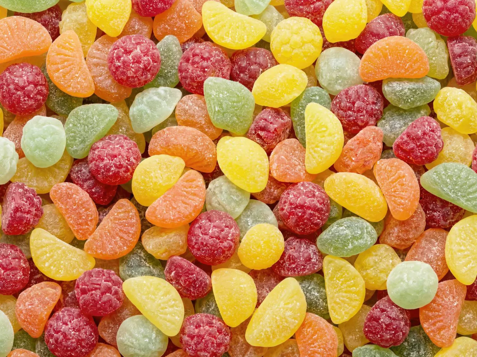 Tutti Frutti Sour Bland-selv slik i kasser 2 kg
