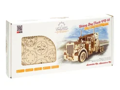 Ugears 3D-puslespil i Træ - Heavy Boy Lastbil