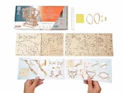 Ugears 3D-puslespil i Træ - Kuglebane