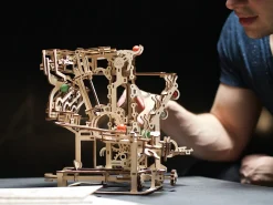 Ugears 3D-puslespil i Træ - Kuglebane