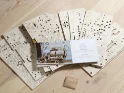 Ugears 3D-puslespil i Træ - Tankbil