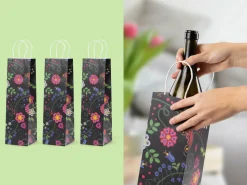 Vinposer 3-pak - Elegante blomster