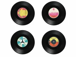 Vinylplader Glasunderlag 4-pak