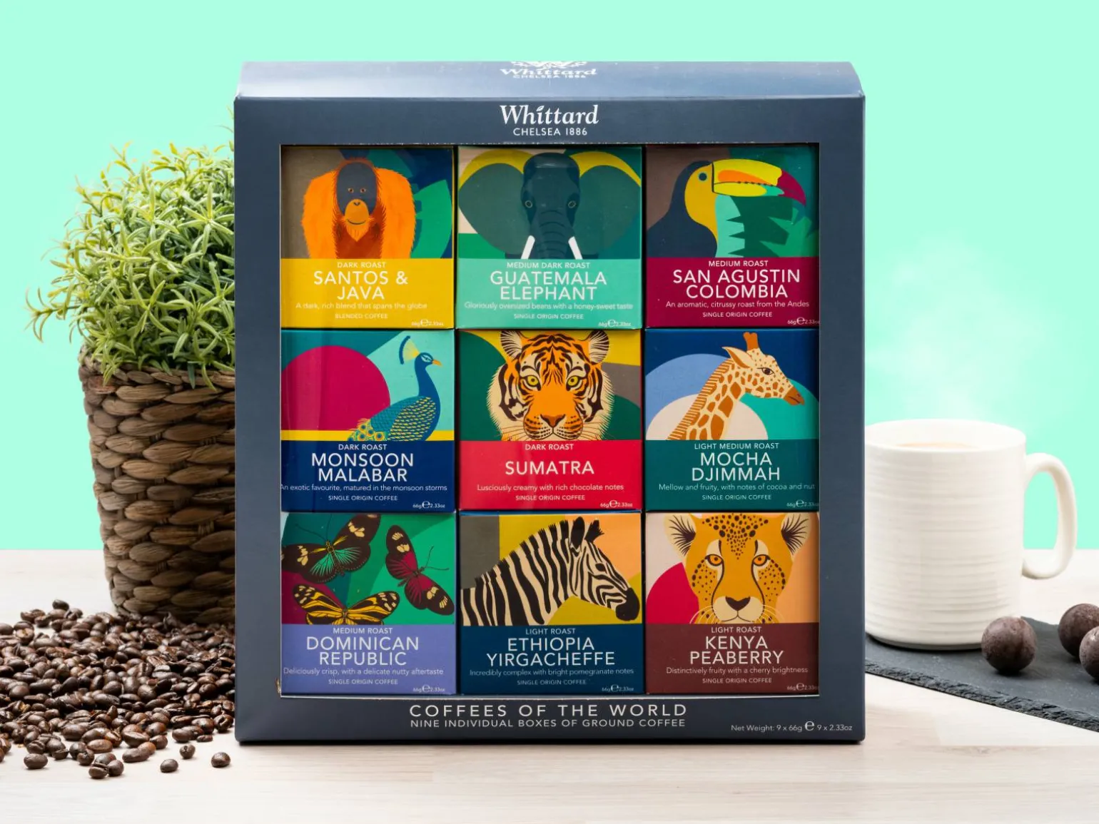 Whittard Coffees of the World Gaveæske