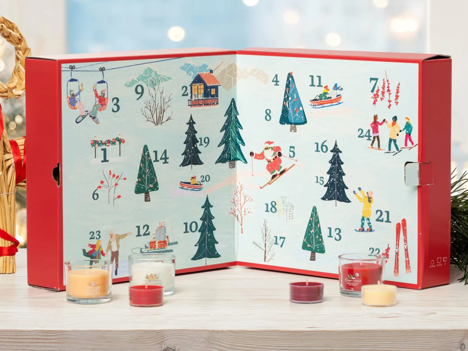 Yankee Candle Julekalender med Duftlys